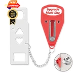 Acemining Portable Door Lock Home Security 1 Pack-standard, Red. Fixed Price $22.98.