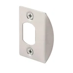 Prime-line 2-1/4 In. X 1-5/8 Satin Nickel Gray Steel Latch Strike Plate. Fixed Price $7.95.