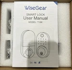 Wisegear Keypad Keyless Biometric Smart Lock With Knob Set, Matte Black Open Box. Fixed Price $50.00.