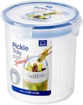 Lock & HPL933BT Pickle Container Large, Transparent White. Fixed Price $21.25.