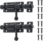 2X 4 Inch Stainless Steel Slide Bolt Gate Latch Outdoor Heavy Duty Barrel Hook. Fixed Price $25.99.