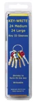 Key-write Id Sleeves Are Colored Heat. Fixed Price $23.04.
