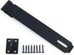 Alise Door Hasp Latch LOCK,10 Sus 304 Stainless Steel Inch, Black. Fixed Price $18.81.