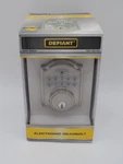 Defiant Electronic Deadbolt Satin Nickel Model 1001 392 551 New Box Nib. Fixed Price $29.95.