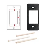 Restorer Strike Plates Narrow Side And Large Hole, Fix Mis.... Fixed Price $15.76.