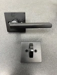 Kwikset 966HFLSQT-514V1 Halifax Lever Interior Pack, Matte Black. Fixed Price $25.68.
