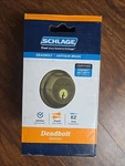 Schlage B62 609 Double Cylinder Deadbolt Antique Brass High Security. Fixed Price $23.74.