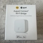 Yale August Connect Wi-fi Bridge Remote Access For Smart Lock. Fixed Price $39.99.