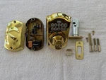 Schlage BE365 505 Camelot Single Cylinder Electronic Keypad Deadbolt. No. Fixed Price $35.00.