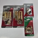Bright Brass Hardware Lot Door Guard Cam Lock Ball Catch Nos. Fixed Price $24.95.