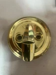 Kwikset Replacement Inside Interior Deadbolt Thumb Turn Piece Brass. Fixed Price $12.99.