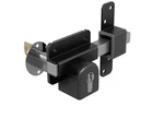 Gatemate Long Throw Lock, Euro Keyed Both Sides, 316 Stainless Steel. Fixed Price $133.99.
