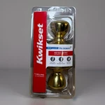 Kwikset Keyed Entry Fits All Standard Doors Certified Security Microban Gold. Fixed Price $9.99.