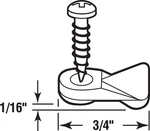Prime-line 181822 White Nylon Flush Mount Converging Door Kit 1/16 Dia. In.. Fixed Price $7.15.