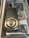 Kwikset Smartcode 270 Traditional Satin Nickel Touchpad Single Cylinder. Fixed Price $77.00.