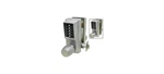 Double 5 Button Combination, Back Knob Locks, Key Override, 2-3/4". Fixed Price $1141.24.
