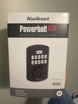 Kwikset Powerbolt 250 Matte Black Electronic Deadbolt With 10-BUTTON Keypad. Fixed Price $68.00.