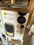 Yale B1L Lock With Z-wave Polished Brass Gold YRD110-ZW-605. Fixed Price $69.99.