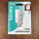 Defender Security 9888 Flip Action Door Lock, With Anti-lock Out Screw. Fixed Price $6.99.