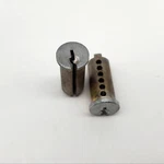 2X Schlage 33-406 Cylinder Plugs 1-1/8" Keyway Pin Satin Chrome 626. Fixed Price $22.49.
