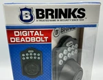 Brinks Digital Deadbolt Electronic Keypad Tuscan Bronze 2780-150 New Org Box. Fixed Price $70.00.