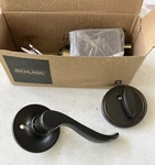 Schlage JH59 716 Rh 16-258 10-268 134 Nnsl Bronze Right Handed Inside Handle Set. Fixed Price $39.95.