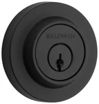 Baldwin Sc.crd Contemporary Round Single Cylinder Keyed Entry - Black. Fixed Price $98.70.