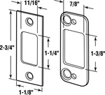 Prime-line 2482 Bronze Brown Steel Latch Strike Plate 2.75 X 1.125 In.. Fixed Price $10.24.