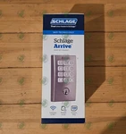 Schlage Arrive - Century Satin Nickel Smart Wifi Deadbolt Lock *new & Sealed*. Fixed Price $129.95.