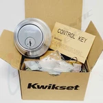 Kwikset 817 Ul 26D Smt Rcal Rcs Key Control Single Cylinder Deadbolt. Fixed Price $47.99.