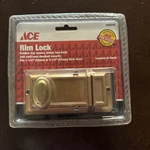 Ace Rim Lock Model 5405592 - New In Unopened Package. Fixed Price $10.00.