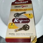 Brand New Kwikset Smartkey Re-key Kit 83262-001. Fixed Price $12.95.