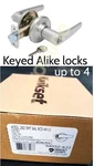 Kwikset 94050-622 Entry Delta Satin Chrome Smartkey 405DL 26D Smt 6AL Rcs K4 V1. Fixed Price $39.99.