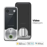 Lockly Vision 2K Video Zeno Satin Nickel Deadbolt Wifi Doorbell Smart. Fixed Price $249.95.
