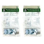 Everbilt 349 733 Zinc Plated Adjustable Staple Safety Hasp 1/2 In, Pcs. Fixed Price $10.37.