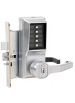 8100 Series Mechanical Pushbutton Mortise Lever Lock X Rhr Satin Chrome. Fixed Price $860.27.