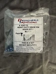 *8 Pack* Designers Impressions Black Heavy Duty Hinge Pin Door Stop: 6357. Fixed Price $15.00.