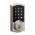 Kwikset Smartcode 916 Z Wave Lock Keyless Touchscreen Satin Nickel. Fixed Price $106.99.