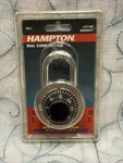 Hampton Dial Combination Gym Locker - New Box. Fixed Price $12.00.