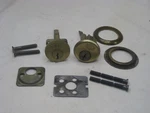 Parts / No Key Vintage Rim Cylinder Locks Pin Tumbler Hardware Sears Taylor *. Fixed Price $7.92.