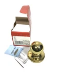 Kwikset Polished Brass Polo Dummy Door Knob 488P 3 94880-015 Non-turning. Fixed Price $16.20.