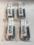 12 Pack! Brooks Utility Products 2-1046 Single Use Keyless Padlock. Fixed Price $11.96.