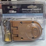 Jimmy-proof Deadlock H/d Single Cylinder Ilco 530-53-51 Brass KW1 Keyway. Fixed Price $49.69.