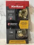 Kwikset Single Cylinder Deadbolt Grade 1 New Box Nib 99800-087. Fixed Price $10.49.