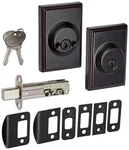 Weslock 03772-1-1SL23 Woodward Single Cylinder Deadbolt, Oil-rubbed Bronze. Fixed Price $64.73.