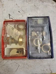Two Nos Schlage Deadbolt Vintage B162PV & B462P. Fixed Price $40.00.