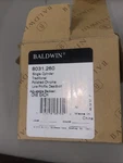 Baldwin 8031260 Brass Single Cylinder Keyed Deadbolt, Estate - Polished Chrome. Fixed Price $46.50.