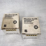 Lot Of 2 Master Lock Deadbolt Double Cylinder Brass 140 09 30. Fixed Price $12.99.