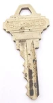 Vintage Brass Key Schlage Marked "65487 C" Apx 2" Padlocks House Doors Gate Read. Fixed Price $7.93.