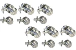 House Guard Entry Deadbolt Combo Door Knobs Locks Satin Nickel Keyed Alike. Fixed Price $30.49.
